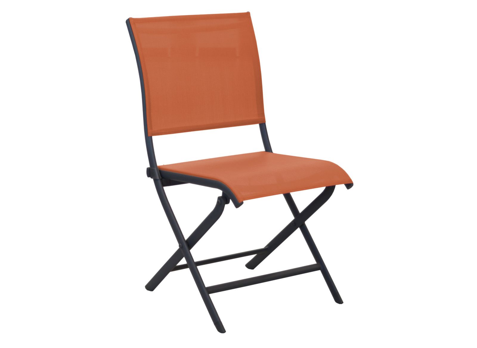 Blumfeldt Cádiz Garden Chair • Chaise de Jardin • Cadre en Aluminium • Très légère • Résistante • Pliante • Entretien Facile • Dossier réglable à 7 Positions • Anthrac