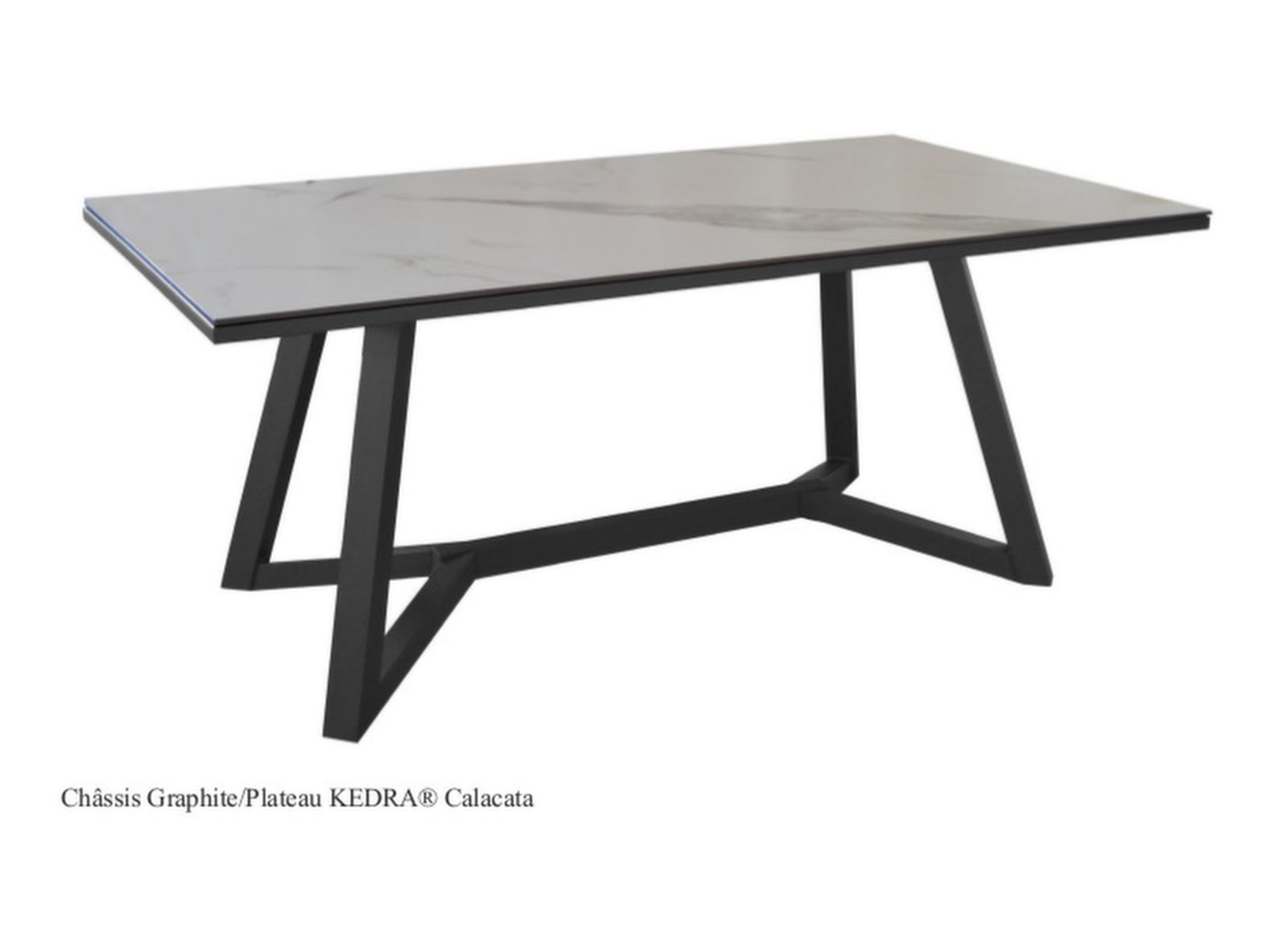 Ma table Agira 220 cm, plateau Kedra®
