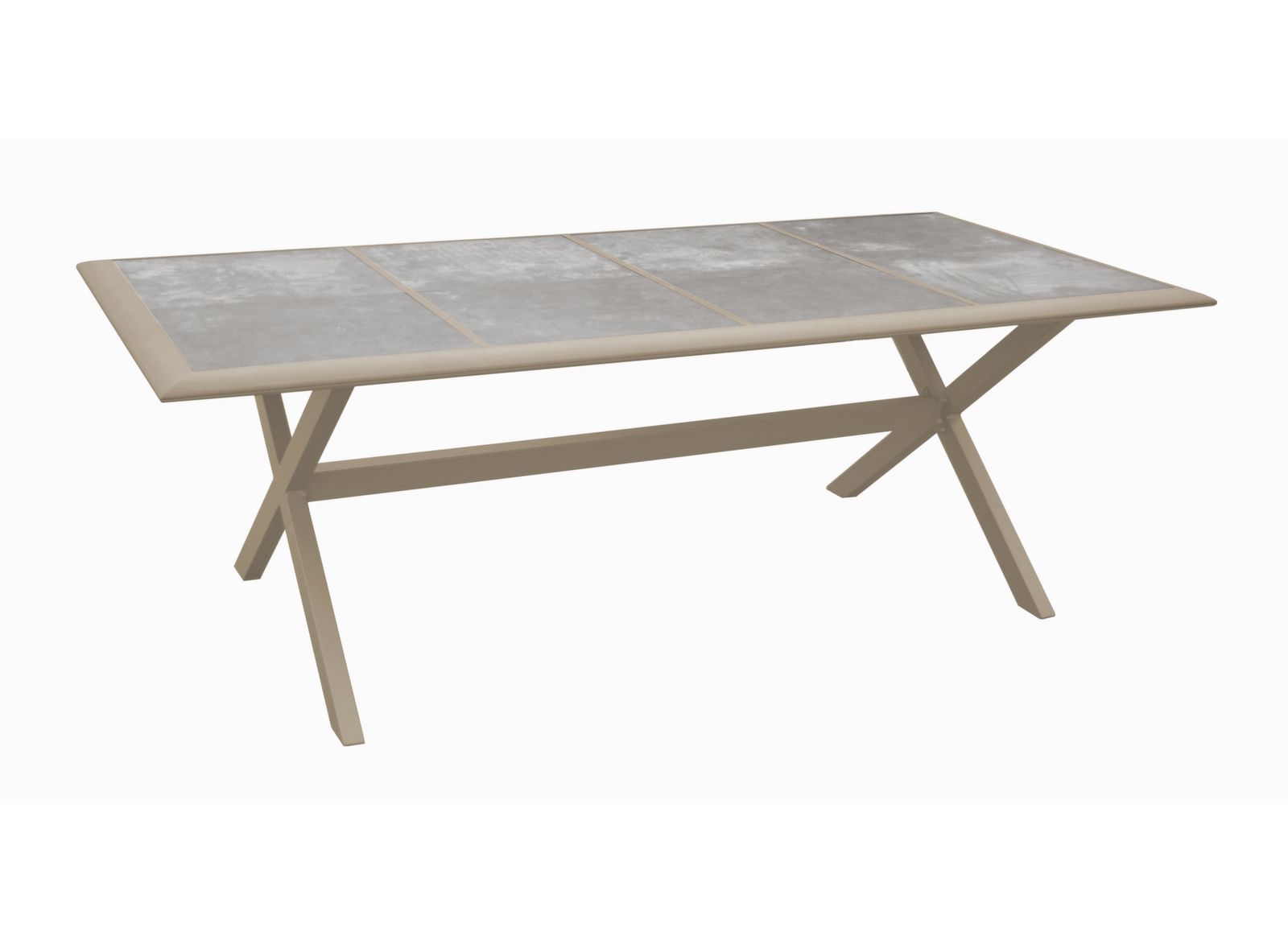 Table Ceramo 220 cm, plateau Céramique