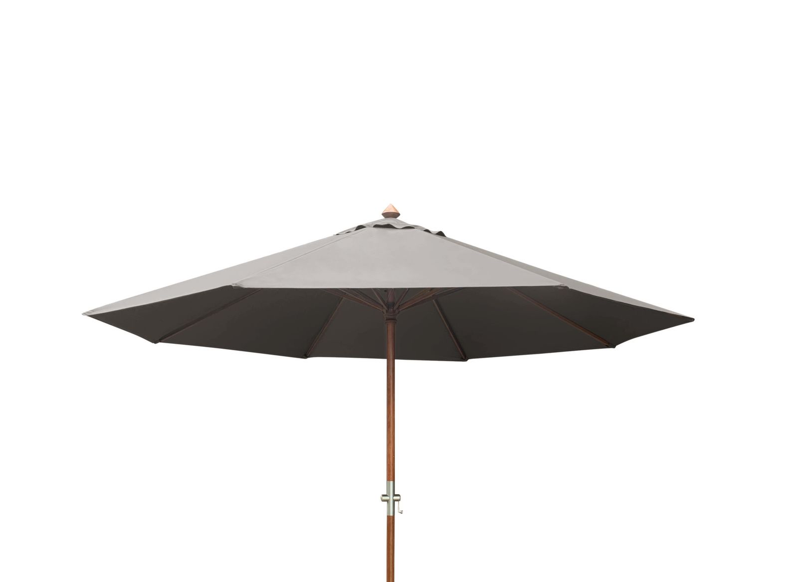 Toile pour parasol droit Bois ø350/8