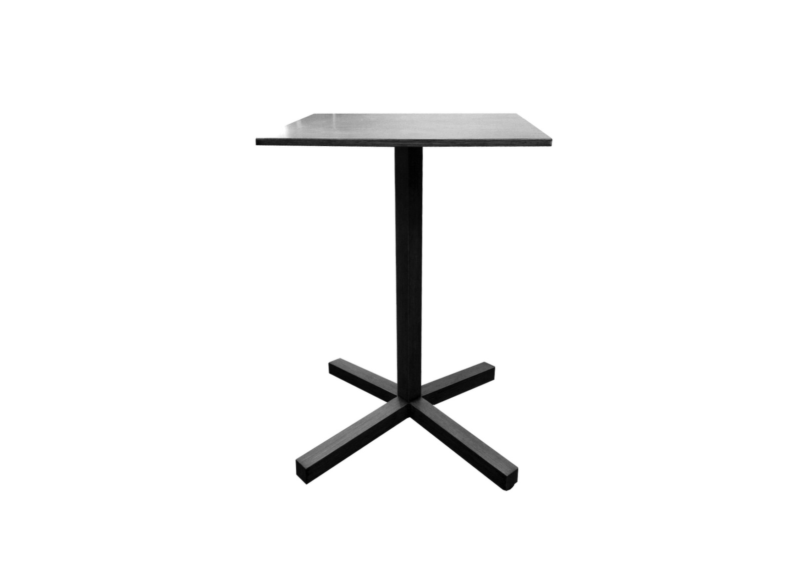 Aluminium table haute table de bistrot 'Vienne' h110/70cm ø60cm Table d'appoint Table de jardin 