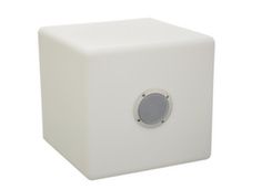 Cube lampe avec enceinte bluetooth intégré - Proloisirs