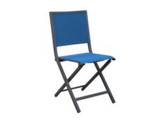 Chaise de jardin pliante Ida bleue - Proloisirs