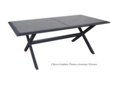 Table Ceram 198 cm, plateau Kedra®