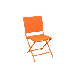 Chaise globe pliante orangeorange