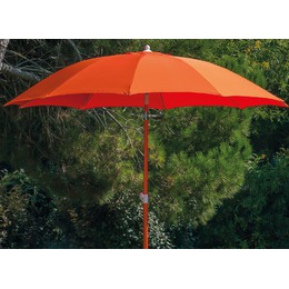 Parasol fibre de verre 270 orange orange