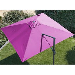 Toile pour parasol deporte 3 x 3 m orientable