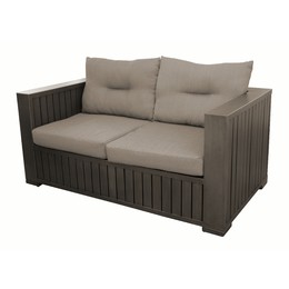 Canape sofa latino brun