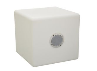 lampe cube avec enceinte bluetooth intégré