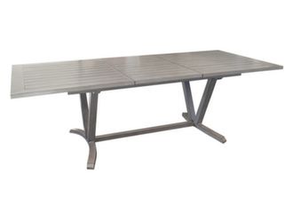 Table Aube 180/240 cm (finition Brush)