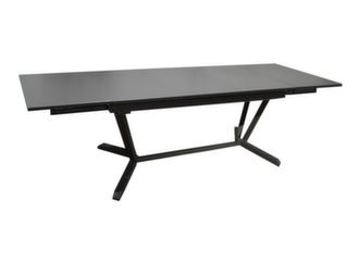Table Vita 150/200/250 cm, plateau verre