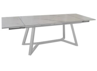 Ma table Agira 180/230/280 cm, plateau Kedra® Calacatta