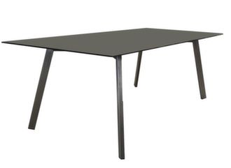 Table Tinos 220 x 100 cm, plateau verre