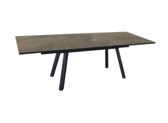 Table Agra 180/230/280 cm, plateau à lames Fundermax®