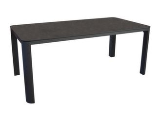 Table Eole 180 cm, plateau Trespa® Matt Rock Slate