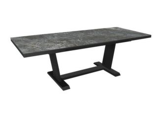 table ceramique gris 180 240
