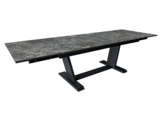 table ceramique gris 180 280